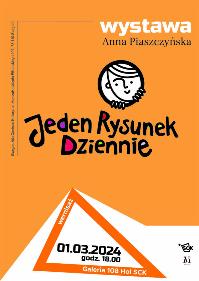 Wystawa Anny Piaszczyńskiej Jeden rysunek dziennie Stargard