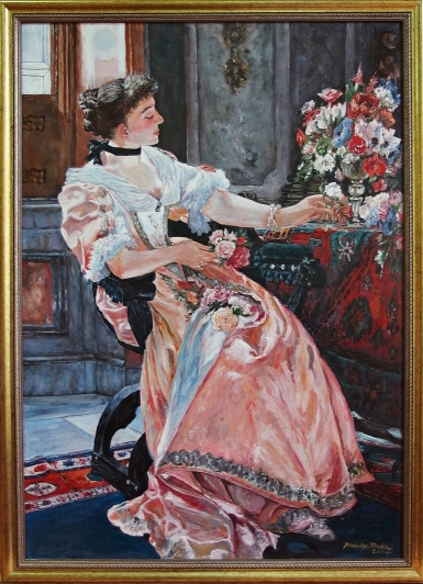 pierwsze-roze-i-miniatury-w-ksiaznicy