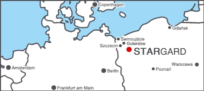 lokalizacja Stargardu lokalizacja Stargardu