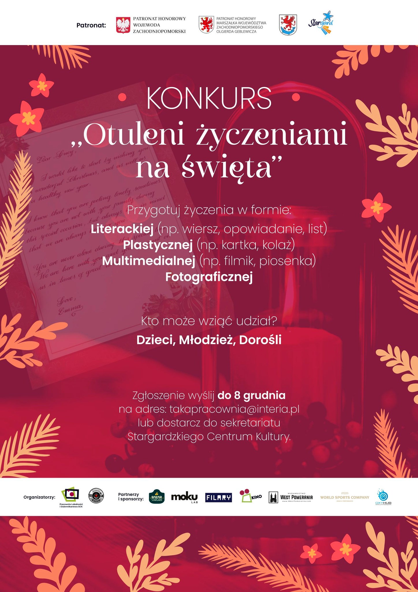 Otul życzeniami na święta