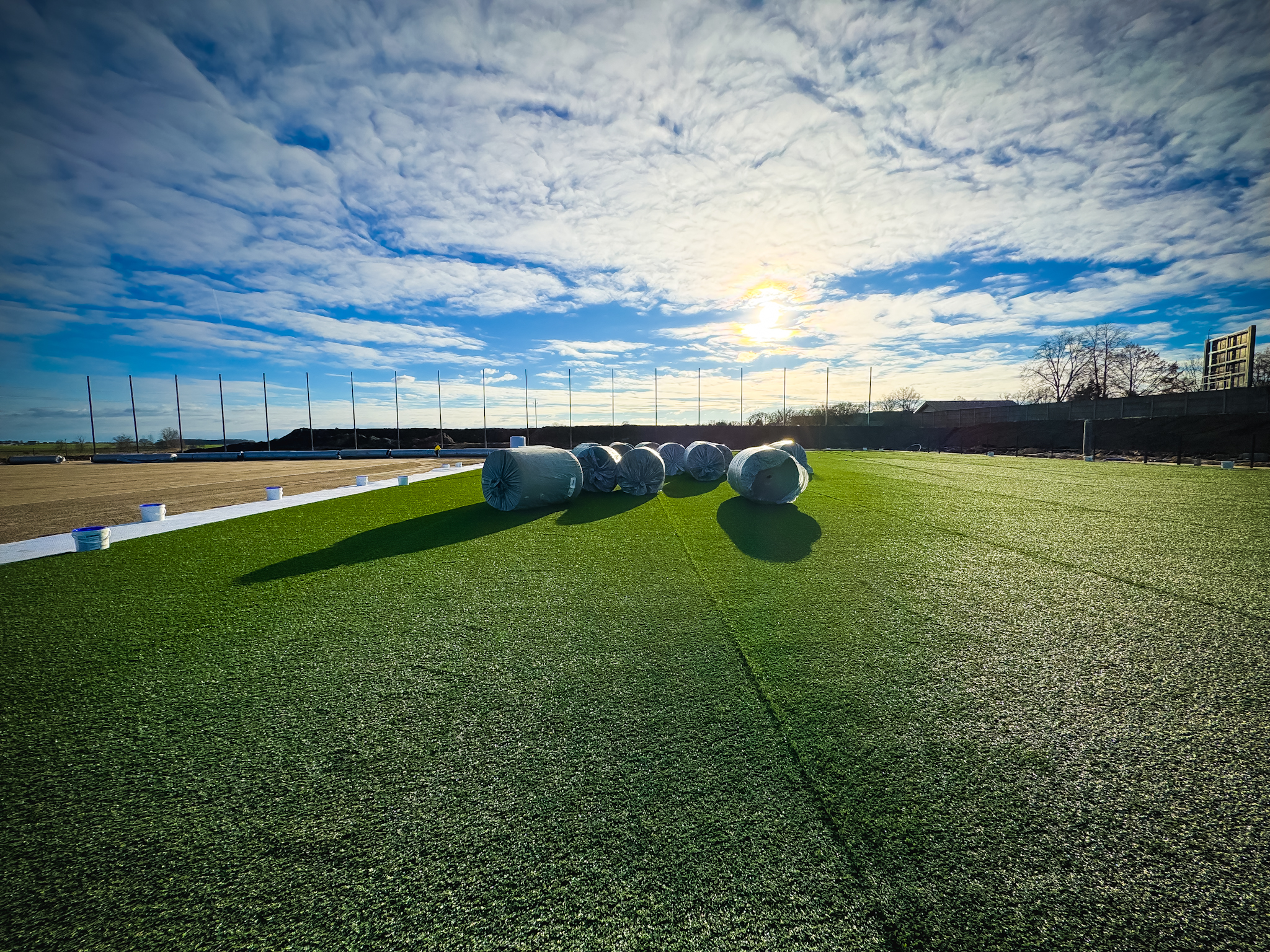 Boisko coraz bliżej