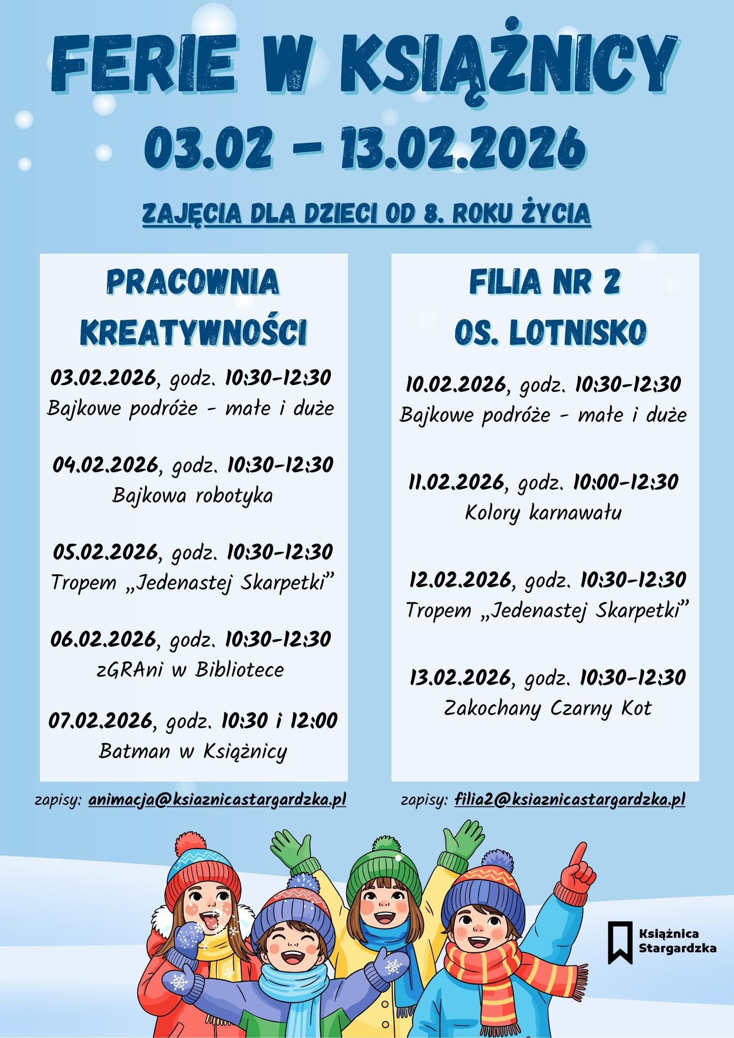 W ferie do Książnicy